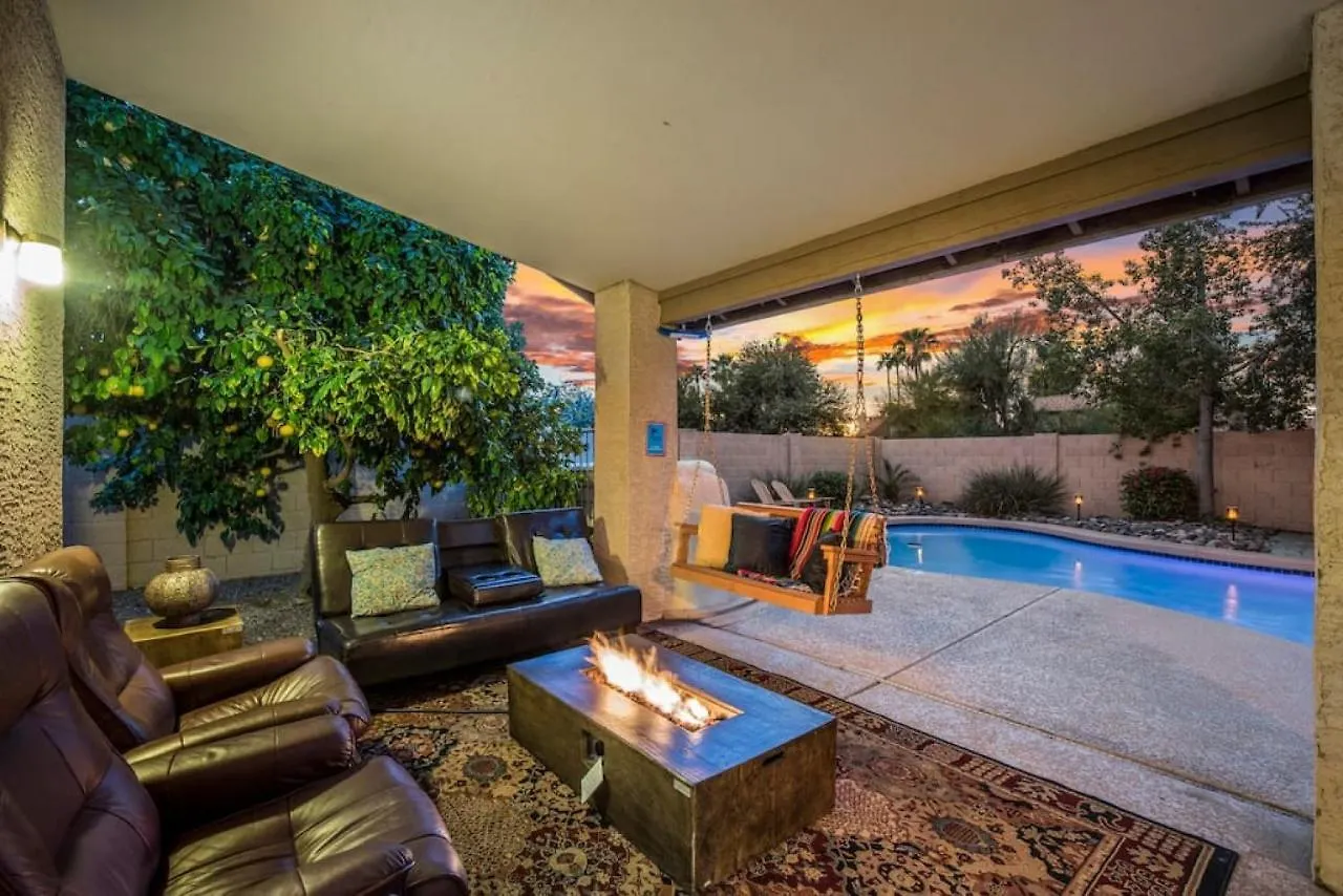 Beautiful Scottsdale Escape Heated Pool, Spa, & Putting Green Phoenix